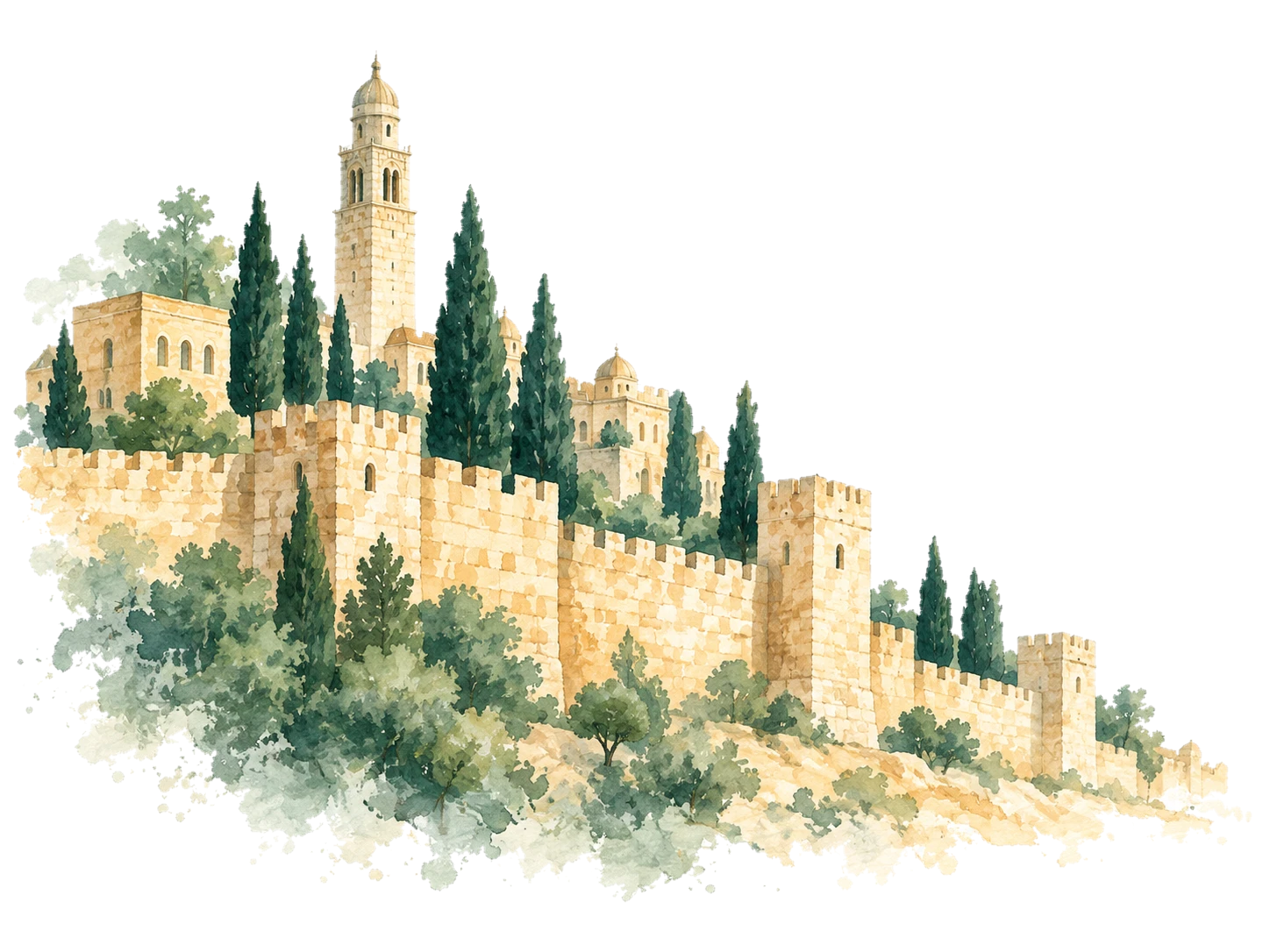 איור ירושלים ליד טופס יצירת הקשר